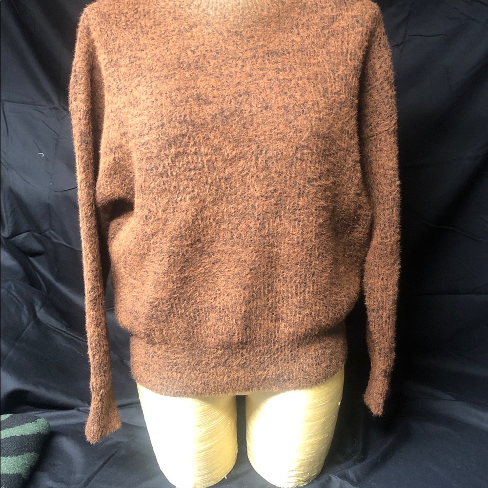 French Connection Chocolate Brown Knit Sweater